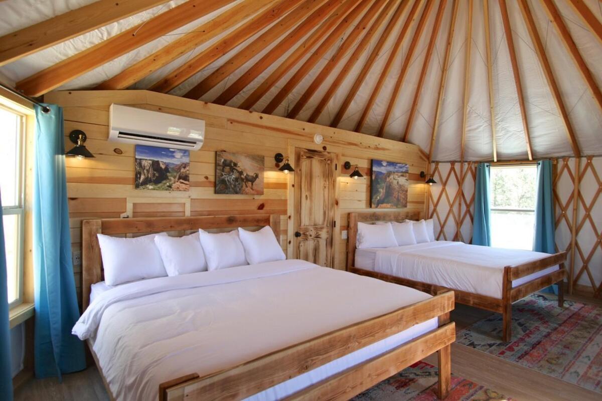 Вилла Yurt Overlook #10 With Ac And Private Bath 2 Kings Ордервилл Экстерьер фото